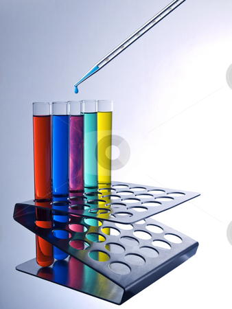 To use this stock image in your creative project, please select the size you need over to the right and click the "Add to Cart" button.
Your downloaded image will come with the Cutcaster watermark removed so don’t worry about the watermark you see on this page. Test tubes and pipette stock photo, Close up of test tubes filled with color liquids and a pipette. by Ignacio Gonzalez Prado