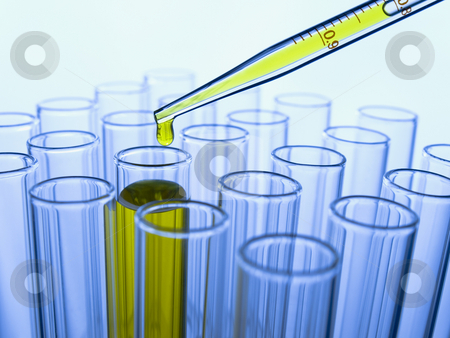 To use this stock image in your creative project, please select the size you need over to the right and click the "Add to Cart" button.
Your downloaded image will come with the Cutcaster watermark removed so don’t worry about the watermark you see on this page. Test tubes and pipette stock photo, Close up of test tubes and pipette with a yellow liquid. by Ignacio Gonzalez Prado