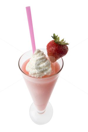 Strawberry Daquiri Cocktail Strawberry Daquiri Cocktail stock photo, Strawberry Daquiri with garnish on white backgroud by Gabe Palmer