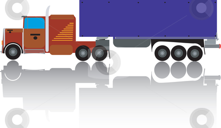 To use this stock image in your creative project, please select the size you need over to the right and click the "Add to Cart" button.
Your downloaded image will come with the Cutcaster watermark removed so don’t worry about the watermark you see on this page. Big truck stock vector clipart, Big truck illustration, vector art by Richard Laschon