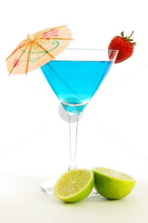 To use this stock image in your creative project, please select the size you need over to the right and click the "Add to Cart" button.
Your downloaded image will come with the Cutcaster watermark removed so don’t worry about the watermark you see on this page. Cocktail stock photo, Blue martini cocktail with strawberry and umbrella by Gunnar Pippel