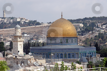 To use this stock image in your creative project, please select the size you need over to the right and click the "Add to Cart" button.
Your downloaded image will come with the Cutcaster watermark removed so don’t worry about the watermark you see on this page. Dome of the Rock, Jerusalem stock photo, View on Jerusalem and Dome of the Rock temple by Zvonimir Atletic