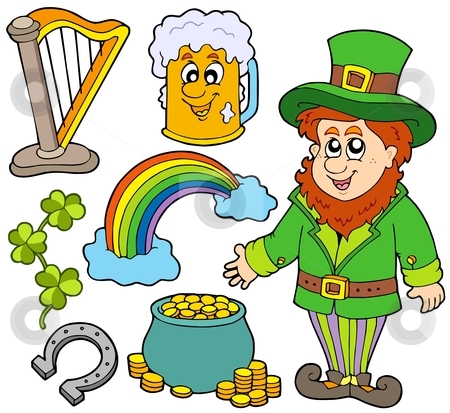 To use this stock image in your creative project, please select the size you need over to the right and click the "Add to Cart" button.
Your downloaded image will come with the Cutcaster watermark removed so don’t worry about the watermark you see on this page. St Patricks day collection 2 stock vector clipart, St Patricks day collection 2 - vector illustration. by Klara Viskova