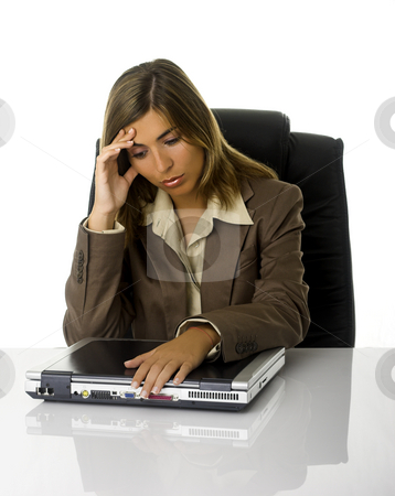 Business woman Business woman stock photo, Business woman working in the office by ikostudio