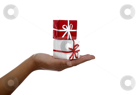 To use this stock image in your creative project, please select the size you need over to the right and click the "Add to Cart" button.
Your downloaded image will come with the Cutcaster watermark removed so don’t worry about the watermark you see on this page. Christmas woman stock photo, Christmas season! Different poses of a beautiful woman with small gifts on the hands. by ikostudio