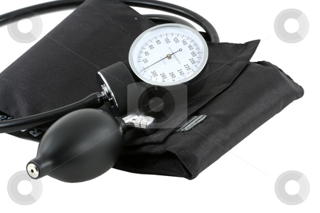 To use this stock image in your creative project, please select the size you need over to the right and click the "Add to Cart" button.
Your downloaded image will come with the Cutcaster watermark removed so don’t worry about the watermark you see on this page. Sphygmomanometer bulb and cuff stock photo, A Sphygmomanometer bulb and cuff for taking blood pressure by Jim Mills