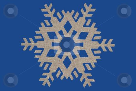 To use this stock image in your creative project, please select the size you need over to the right and click the "Add to Cart" button.
Your downloaded image will come with the Cutcaster watermark removed so don’t worry about the watermark you see on this page. Snowflake on blue background stock photo, A Snowflake on blue background by Jim Mills