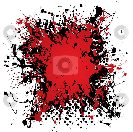 To use this stock image in your creative project, please select the size you need over to the right and click the "Add to Cart" button.
Your downloaded image will come with the Cutcaster watermark removed so don’t worry about the watermark you see on this page. Ink blood splat grunge stock photo, Blood red ink splat with black paint and grunge effect by Michael Travers