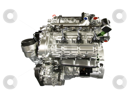 Car engine Car engine stock photo, Car engine isolated by Goce Risteski