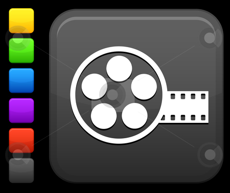 To use this stock image in your creative project, please select the size you need over to the right and click the "Add to Cart" button.
Your downloaded image will come with the Cutcaster watermark removed so don’t worry about the watermark you see on this page. Film canister icon on square internet button stock vector clipart, Original vector icon. Six color options included. by L Belomlinsky
