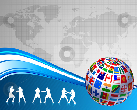 To use this stock image in your creative project, please select the size you need over to the right and click the "Add to Cart" button.
Your downloaded image will come with the Cutcaster watermark removed so don’t worry about the watermark you see on this page. World Champion Boxer stock vector clipart, World Champion Boxer Original Vector Illustration by L Belomlinsky