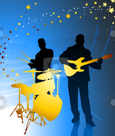 To use this stock image in your creative project, please select the size you need over to the right and click the "Add to Cart" button.
Your downloaded image will come with the Cutcaster watermark removed so don’t worry about the watermark you see on this page. Live Music Band stock vector clipart, Live Music Band Original Vector Illustration by L Belomlinsky