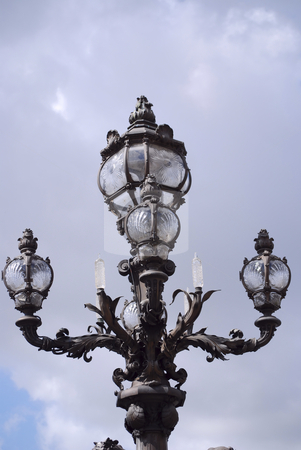 Paris street lamp Paris street lamp stock photo, Vintage street lamp in paris france by Olivia Neacsu