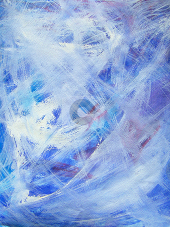 Happy abstract acrylic art painting in blue, white, purple, red Happy abstract acrylic art painting in blue, white, purple, red stock photo, Blue, white, purple and red are the main colors of this happy, acrylic art painting. Background, accent. by Lee Serenethos