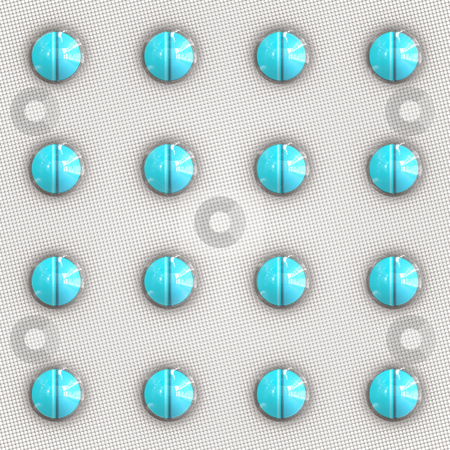 Tablets Tablets stock photo, An illustration of a blue tablets background by Markus Gann