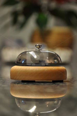 To use this stock image in your creative project, please select the size you need over to the right and click the "Add to Cart" button.
Your downloaded image will come with the Cutcaster watermark removed so don’t worry about the watermark you see on this page. Hotel bell / Service bell stock photo, Detail shot of a service bell located on a hotel reception desk with blurred details in the background and reflection on marble counter by Frank G?