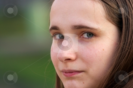 To use this stock image in your creative project, please select the size you need over to the right and click the "Add to Cart" button.
Your downloaded image will come with the Cutcaster watermark removed so don’t worry about the watermark you see on this page. Face stock photo, Outdoor portrait of a girl by P?