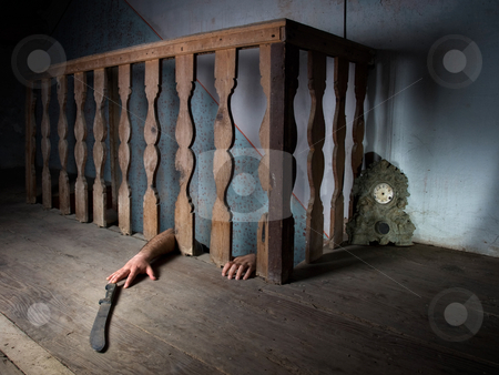 To use this stock image in your creative project, please select the size you need over to the right and click the "Add to Cart" button.
Your downloaded image will come with the Cutcaster watermark removed so don’t worry about the watermark you see on this page. Basement fear stock photo, Basement often be the place of horrible crimes in many criminal stories. by Sinisa Botas