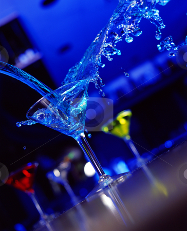Blue martini Blue martini stock photo, Blue martini by Gary Stefanski
