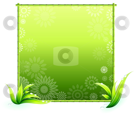 flower pattern border. elements on floral pattern