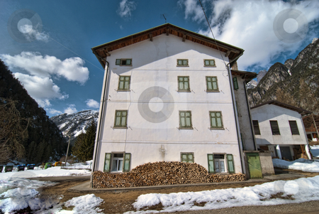 To use this stock image in your creative project, please select the size you need over to the right and click the "Add to Cart" button.
Your downloaded image will come with the Cutcaster watermark removed so don’t worry about the watermark you see on this page. Snow on the Dolomites Mountains, Italy stock photo, Cold Winter in the Heart of Dolomites, Veneto, Northern Italy by Giovanni Gagliardi