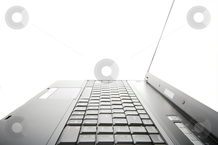 To use this stock image in your creative project, please select the size you need over to the right and click the "Add to Cart" button.
Your downloaded image will come with the Cutcaster watermark removed so don’t worry about the watermark you see on this page. Laptop stock photo, Black laptop isolated on white background by P?