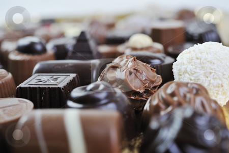 To use this stock image in your creative project, please select the size you need over to the right and click the "Add to Cart" button.
Your downloaded image will come with the Cutcaster watermark removed so don’t worry about the watermark you see on this page. Chocolate and praline stock photo, Luxury and sweet praline and chocolate decoration food close up by Benis Arapovic