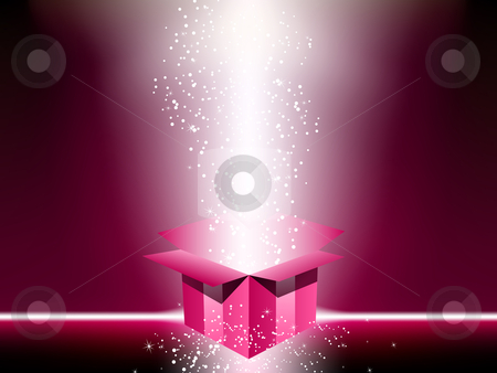 To use this stock image in your creative project, please select the size you need over to the right and click the "Add to Cart" button.
Your downloaded image will come with the Cutcaster watermark removed so don’t worry about the watermark you see on this page. Pink gift box with stars. stock vector clipart, Pink gift box with stars. Editable Vector Image by AUGUSTO CABRAL