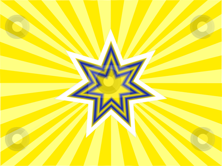 To use this stock image in your creative project, please select the size you need over to the right and click the "Add to Cart" button.
Your downloaded image will come with the Cutcaster watermark removed so don’t worry about the watermark you see on this page. An abstract stars background stock vector clipart, An abstract stars background with a blue and yellow star on a two tone yellow background by Mike Price