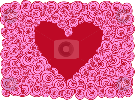 To use this stock image in your creative project, please select the size you need over to the right and click the "Add to Cart" button.
Your downloaded image will come with the Cutcaster watermark removed so don’t worry about the watermark you see on this page. Red heart with roses, vector greeting card stock vector clipart, Red heart with pink roses, vector background by Beata Kraus
