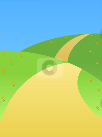 To use this stock image in your creative project, please select the size you need over to the right and click the "Add to Cart" button.
Your downloaded image will come with the Cutcaster watermark removed so don’t worry about the watermark you see on this page. Road on a hill stock photo, Landscape of the road on the hill by Su Li