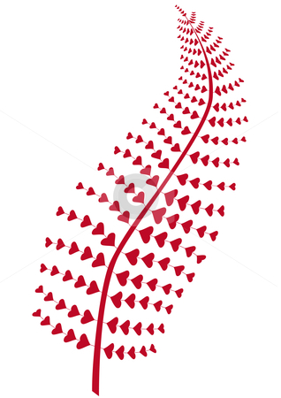 To use this stock image in your creative project, please select the size you need over to the right and click the "Add to Cart" button.
Your downloaded image will come with the Cutcaster watermark removed so don’t worry about the watermark you see on this page. Heart fern leaf, vector stock vector clipart, Red fern leaf with heart leaves, vector background by Beata Kraus