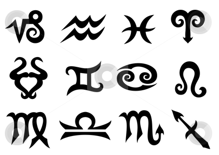 cutcaster-photo-100734822-tattoo-horoscope-signs
