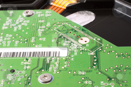To use this stock image in your creative project, please select the size you need over to the right and click the "Add to Cart" button.
Your downloaded image will come with the Cutcaster watermark removed so don’t worry about the watermark you see on this page. Hard disk stock photo, Closeup of hard disk of a computer over white background by Fabio Alcini
