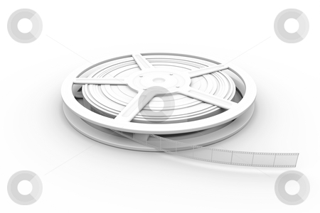 To use this stock image in your creative project, please select the size you need over to the right and click the "Add to Cart" button.
Your downloaded image will come with the Cutcaster watermark removed so don’t worry about the watermark you see on this page. Film Reel stock photo, 3D rendered Illustration. Isolated on white. by Michael Osterrieder
