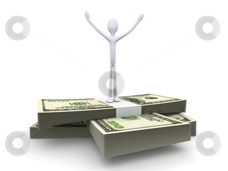 To use this stock image in your creative project, please select the size you need over to the right and click the "Add to Cart" button.
Your downloaded image will come with the Cutcaster watermark removed so don’t worry about the watermark you see on this page. Success stock photo, 3D rendered Illustration. Isolated on white. The winner. by Michael Osterrieder