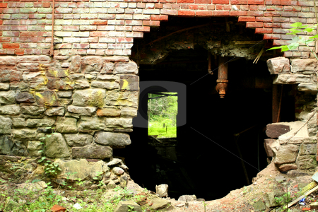 Hole In The Wall. Hole in the wall of a