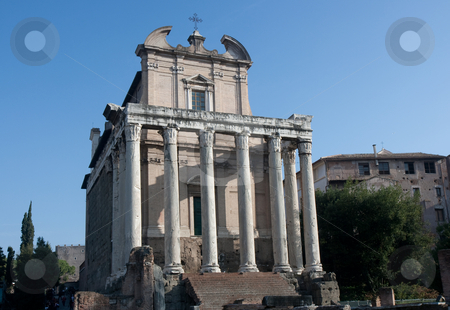 To use this stock image in your creative project, please select the size you need over to the right and click the "Add to Cart" button.
Your downloaded image will come with the Cutcaster watermark removed so don’t worry about the watermark you see on this page. Temple of Antoninus and Faustina stock photo, Roman Temple of Antoninus and Faustina, Forum Romanum, Rome, Italy by Juergen Schonnop