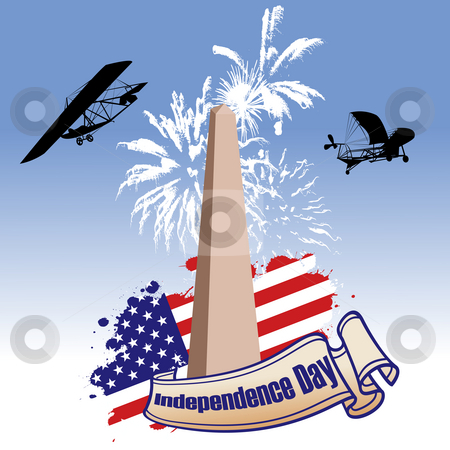 To use this stock image in your creative project, please select the size you need over to the right and click the "Add to Cart" button.
Your downloaded image will come with the Cutcaster watermark removed so don’t worry about the watermark you see on this page. Independence day illustrated stock photo, Independence day illustrated by Richard Laschon