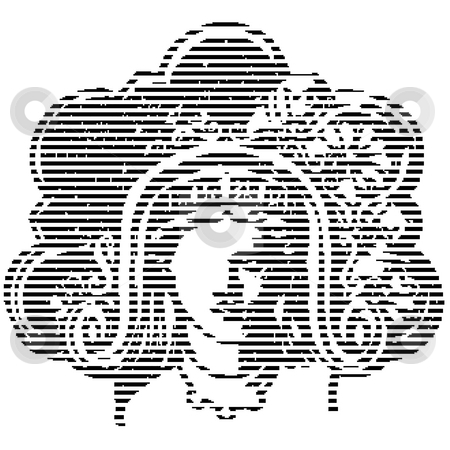 Aztec Aztec stock photo, Design sketch for an aztec/indian face by Richard Laschon