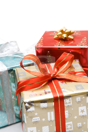 Christmas gifts Christmas gifts stock photo, A shot of various packages of christmas gifts by Suprijono Suharjoto