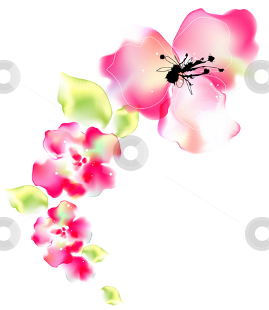 Watercolor Paintings Images on Watercolor Painting Of Flower Stock Photo  Illustration Drawing Of