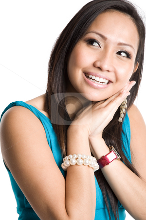 To use this stock image in your creative project, please select the size you need over to the right and click the "Add to Cart" button.
Your downloaded image will come with the Cutcaster watermark removed so don’t worry about the watermark you see on this page. Happy beautiful asian woman stock photo, An isolated shot of a happy beautiful asian woman by Suprijono Suharjoto