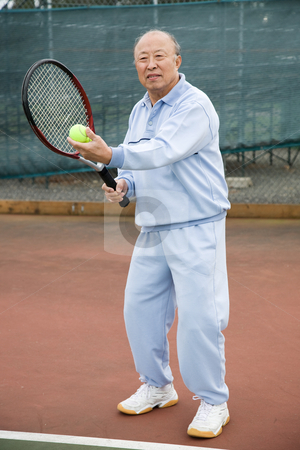 To use this stock image in your creative project, please select the size you need over to the right and click the "Add to Cart" button.
Your downloaded image will come with the Cutcaster watermark removed so don’t worry about the watermark you see on this page. Senior tennis player stock photo, A shot of a senior asian man playing tennis by Suprijono Suharjoto