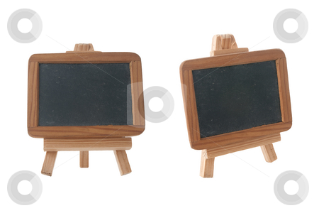 To use this stock image in your creative project, please select the size you need over to the right and click the "Add to Cart" button.
Your downloaded image will come with the Cutcaster watermark removed so don’t worry about the watermark you see on this page. Empty Chalk Board on a easel stock photo, Empty Chalk Board on a easel isolated on white background. by Homydesign