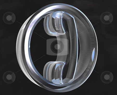 To use this stock image in your creative project, please select the size you need over to the right and click the "Add to Cart" button.
Your downloaded image will come with the Cutcaster watermark removed so don’t worry about the watermark you see on this page. Phone icon symbol in glass (3D) stock photo, Phone icon symbol in glass (3D made) by Fabrizio Zanier