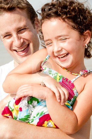 To use this stock image in your creative project, please select the size you need over to the right and click the "Add to Cart" button.
Your downloaded image will come with the Cutcaster watermark removed so don’t worry about the watermark you see on this page. Father and daughter stock photo, Father and daughter playing in the beach by Get4net