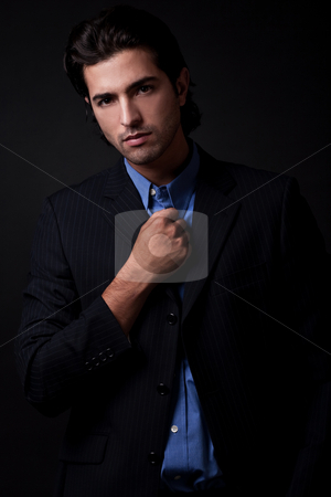 Young businessman Young businessman stock photo, Portrait of young business man wearing blazers by Get4net