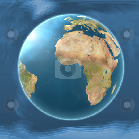 Earth Map Africa on blended mesh background illustration Earth Map Africa on blended mesh background illustration stock photo, Earth Map Africa on blended mesh background illustration by Celia Anderson
