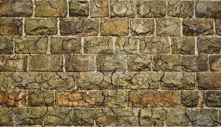 Dirty stone grunge wall with cracks Dirty stone grunge wall with cracks stock photo, Dirty stone grunge wall with cracks in hdr style. by Fotosutra.com